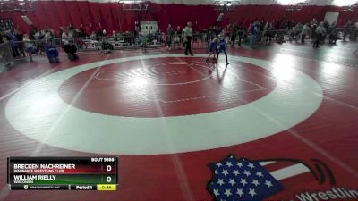 61-65 lbs Round 3 - William Rielly, Wisconsin vs Brecken Nachreiner, Waunakee Wrestling Club