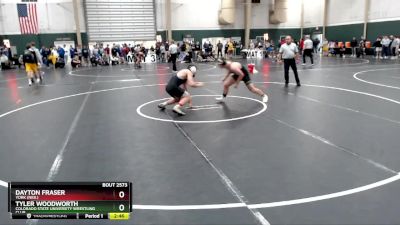 184 lbs Cons. Round 3 - Tyler Woodworth, Colorado State University Wrestling Club vs Dayton Fraser, York (Neb.)