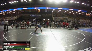 2A 150 lbs Cons. Round 1 - Maddox Buth, St Thomas Aquinas vs Leomany Casado, Land O`Lakes