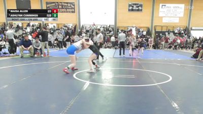 126 lbs Consolation - Maisa Allen, Otter Valley vs Ashlynn Cummings, Fairfield Ludlowe