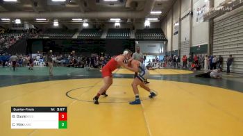Quarterfinal - Ben Gould, Colorado State University - Pueblo vs Carter Max, Dakota Wesleyan (S.D.)