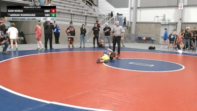 67 lbs 5th Place Match - Adrian Rodriguez, Salem Elite Mat Club vs Sam Noble, Ambush Wrestling