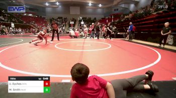 70 lbs Round Of 16 - Ulrich Dyches, IRONMEN Wrestling Club vs Miller Wayne Smith, Skiatook Youth Wrestling