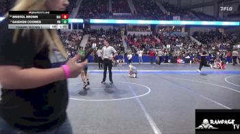 64 lbs Champ. Round 1 - Bristol Brown, Bluestem vs Daishon Coomes, Phillipsburg