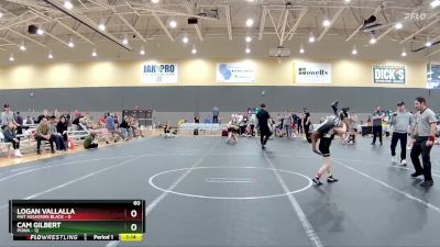 60 lbs Round 5 (6 Team) - Cam Gilbert, POWA vs Logan Vallalla, Mat Assassins Black