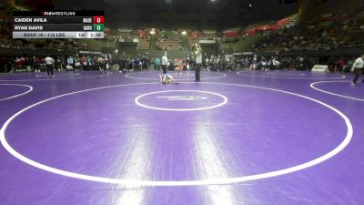 115 lbs Round Of 32 - Caiden Avila, Madera vs Ryan Davis, Garces Memorial