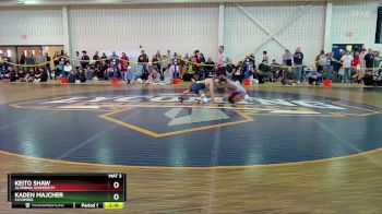125 lbs Quarterfinal - Kaden Majcher, Lycoming vs Keito Shaw, Alvernia University