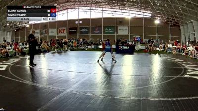 100 lbs Elijah Adams, Maryland vs Simon Trapp, North Dakota