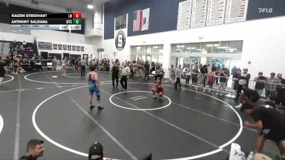 138 lbs Cons. Round 6 - Kaizen Stirdivant, Lancers WC vs Anthony Saldana, Mantanona Training Center