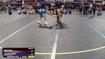103 lbs Quarters & 1st Wb (16 Team) - Lillian Zapata, William Penn vs Erin Hikiji, University Of Providence