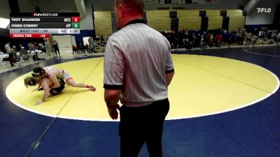 165 lbs Semifinal - Owen Cherry, Apprentice School vs Troy Shannon, Noke Wrestling RTC