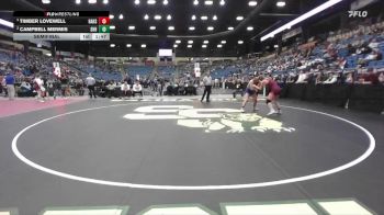 145 lbs Semifinal - Timber Lovewell, Hays Hs vs Campbell Mermis, Spring Hill HS