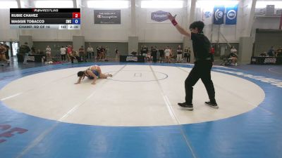 145 lbs Champ. Rd Of 16 - Rubie Chavez vs Maggie Tobacco, Sunnyvale Wrestling Club