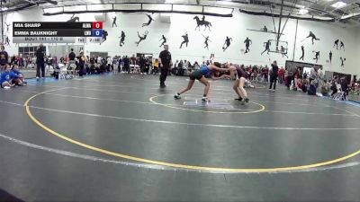 110 B Champ. Round 2 - Emma Bauknight, Lindsey Wilson University vs Mia Sharp, Alma Collage