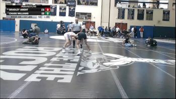 127 lbs Round Of 32 - Bradley Ament, St. Christopher's School vs Chase Williams, Central Bucks East