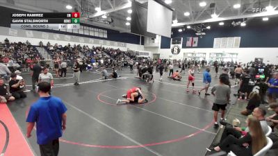 138 lbs Cons. Round 3 - Gavin Stalsworth, High Desert Wrestling Club vs Joseph Ramirez, El Modena
