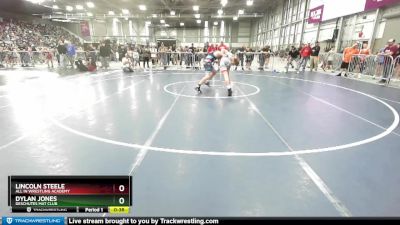 140 lbs Champ. Round 1 - Dylan Jones, Deschutes Mat Club vs Lincoln Steele, All In Wrestling Academy