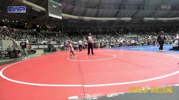 43 lbs Round Of 16 - Marthy Cablay, Total Kaos vs Elijah Ojeda, Gladiator Wrestling Academy