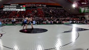 4A 175 lbs Cons. Round 2 - Jayden Henkelman, Buhl vs Brandt Thompson, Bear Lake
