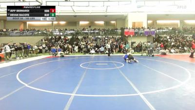 165 lbs Round Of 32 - Jeff Bernardi, Nonnewaug vs Devan Bacote, Maloney