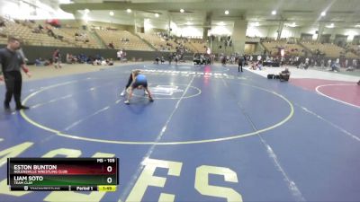 105 lbs Cons. Round 3 - Eston Bunton, Nolensville Wrestling Club vs Liam Soto, Team Clay