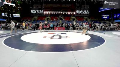 106 lbs Cons. Sub-quarters - Damian Trujillo, NM vs Pierce Bultmann, IL