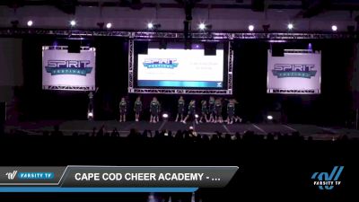 Cape Cod Cheer Academy - Great White - All Star Cheer [2022 L3 Senior - D2 - Small Day 2] 2022 Spirit Fest Providence Grand National
