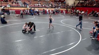 62 lbs Cons. Sub-semis - Rhett Rodriguez, Hawk Wrestling Club vs Cannon Crisler, Jimenez Trained Academy