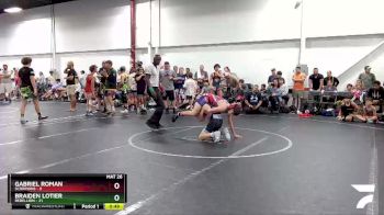 100 lbs Round 6 (8 Team) - Gabriel Roman, Scorpions vs Braiden Lotier, Rebellion