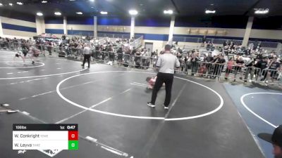 106 lbs Consi Of 32 #1 - Wyatt Conkright, Temecula Valley HS vs William Leyva, Threshold WC