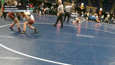 66 lbs Consy 4 - Kenley Kaiser, West Branch vs Ryann Newquist, Indiana