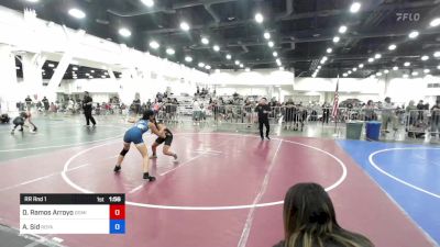 101 lbs Rr Rnd 1 - Dalianys Ramos Arroyo, Dominate WC vs Anjali Sid, Royalty WC