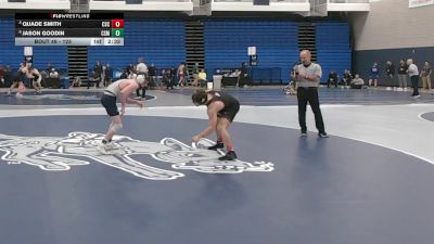 125 lbs Quarterfinal - Quade Smith, Chadron State vs Jason Goodin, Colorado School Of Mines