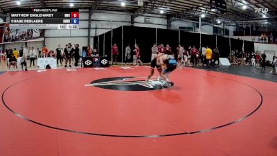 65 kg Champ. Round 1 - Matthew Englehardt, Hilltopper Wrestling Club vs Chase DeBlaere, Beaver Dam Wrestling Regional Training Center
