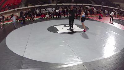 103.4-118 lbs Champ. Round 1 - Amayah Barragan, Nevada vs Harper Eldred, Idaho