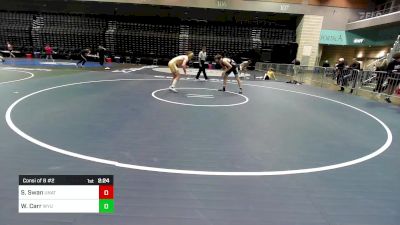 157 lbs Consi Of 8 #2 - Sloan Swan, UNATT-Wyoming vs Warren Carr, Wyoming