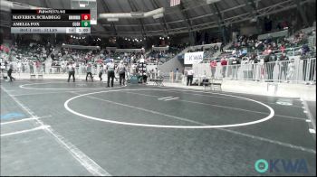 105 lbs Round Of 16 - Layne Gross, Grove Takedown Club vs Damian Allsbrooks, Warhorse Wrestling Club