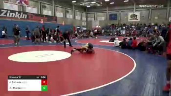 114 lbs Round Of 16 - Jacob Estrada, Monache vs Leo Macias, Kingsburg