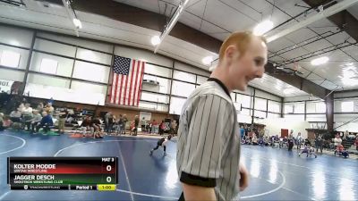 55 lbs Cons. Round 3 - Kolter Modde, Uintah Wrestling vs Jagger Desch, Shootbox Wrestling Club