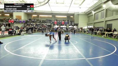 145 lbs Semifinal - Kan-yah McCarthy, Fairfield Ludlowe vs Zeynep Sare, Amity