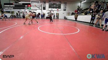 170-175 lbs Semifinal - Steven Smith, Salina Wrestling Club vs Cash Ryals, Fort Gibson Youth Wrestling