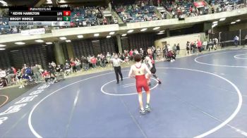 138 lbs Champ. Round 2 - Kevin Hamilton, Unattached vs Brody Hinkle, Unattached