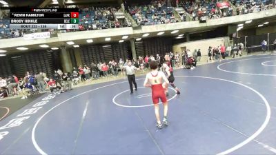 138 lbs Champ. Round 2 - Kevin Hamilton, Unattached vs Brody Hinkle, Unattached