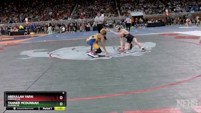 D1-144 lbs Champ. Round 1 - Tanner McDunnah, Davison HS vs Abdullah Yafai, Fordson HS