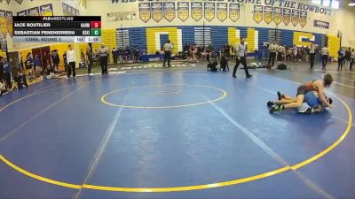 106 lbs Cons. Round 3 - Sebastian Peneherrera, Osceola (Kissimmee) vs Jace Boutilier, Harmony