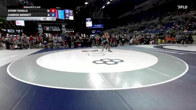 144 lbs Cons. Sub-rd Of 32 - Ayden Tavella, PA vs Camron Bennett, IA