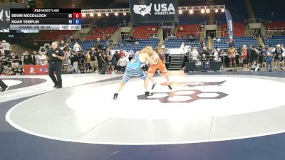 215 lbs Champ. Rd Of 64 - Devin McColloch, Oklahoma vs Noah Templin, Pennsylvania