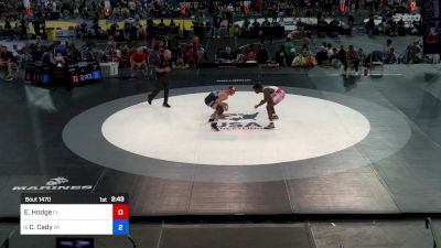 157 lbs Rnd Of 64 - Eric Hodge, FL vs Caleb Cady, WI