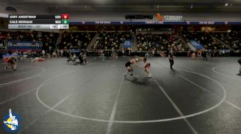 157 lbs Cons. Round 4 - Jory Angstman, Hampton-Dumont-CAL vs Cale Morgan, Wilmot Union