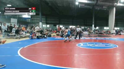 157 lbs Allday - Jack Adams, JAMES ISLAND WRESTLING CLUB vs Thomas Salinas, UNION PINES